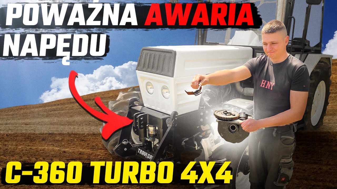 URSUS C-360 TURBO 4X4 | PRZEDNI NAPĘD nie DZIAŁA...