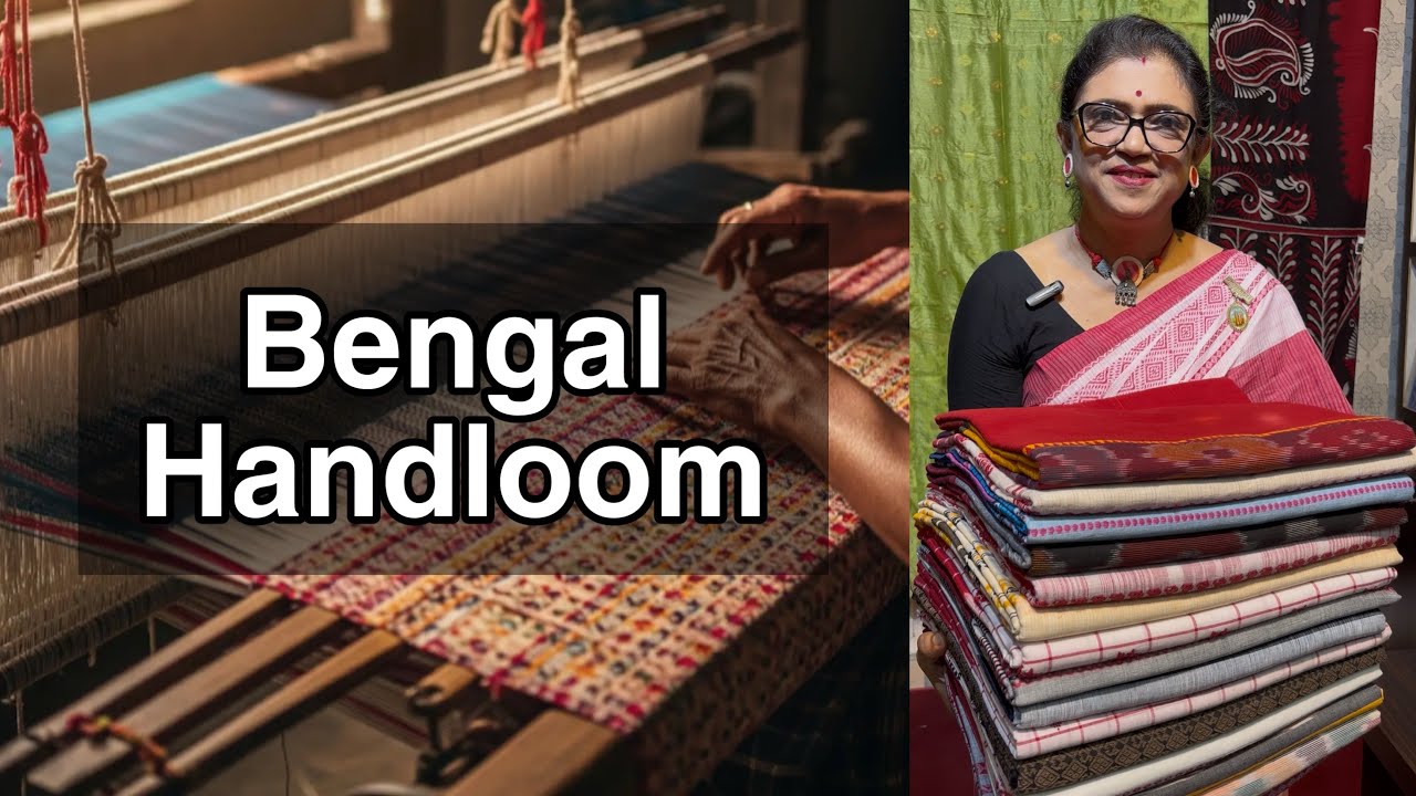 Dhaniakhali Handloom Sarees| Bengal Handloom| Dhaniakhali Tant Saree| Authentic Handloom Saree