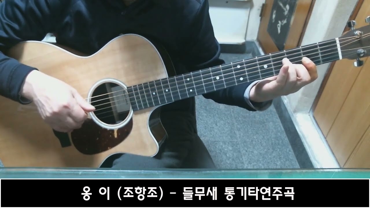 옹이 (조항조)-들무새 통기타연주곡