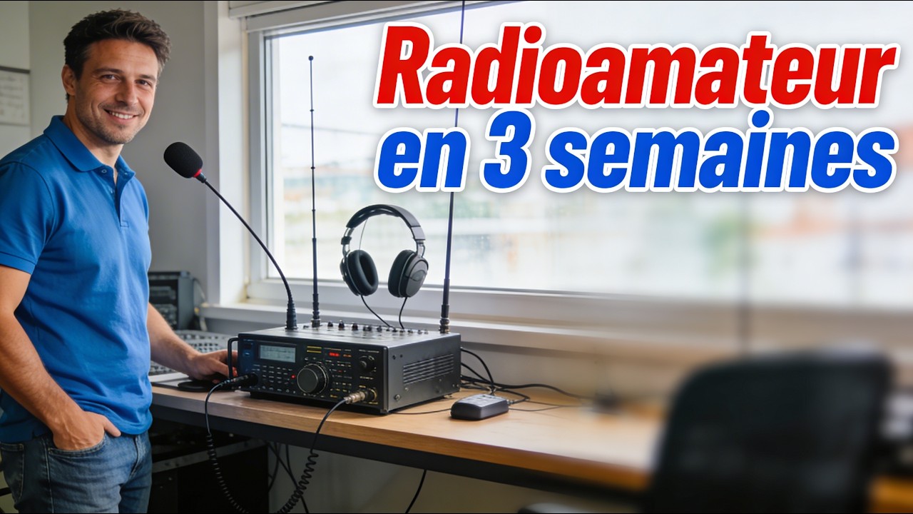 Devenir Radioamateur en 3 semaines.