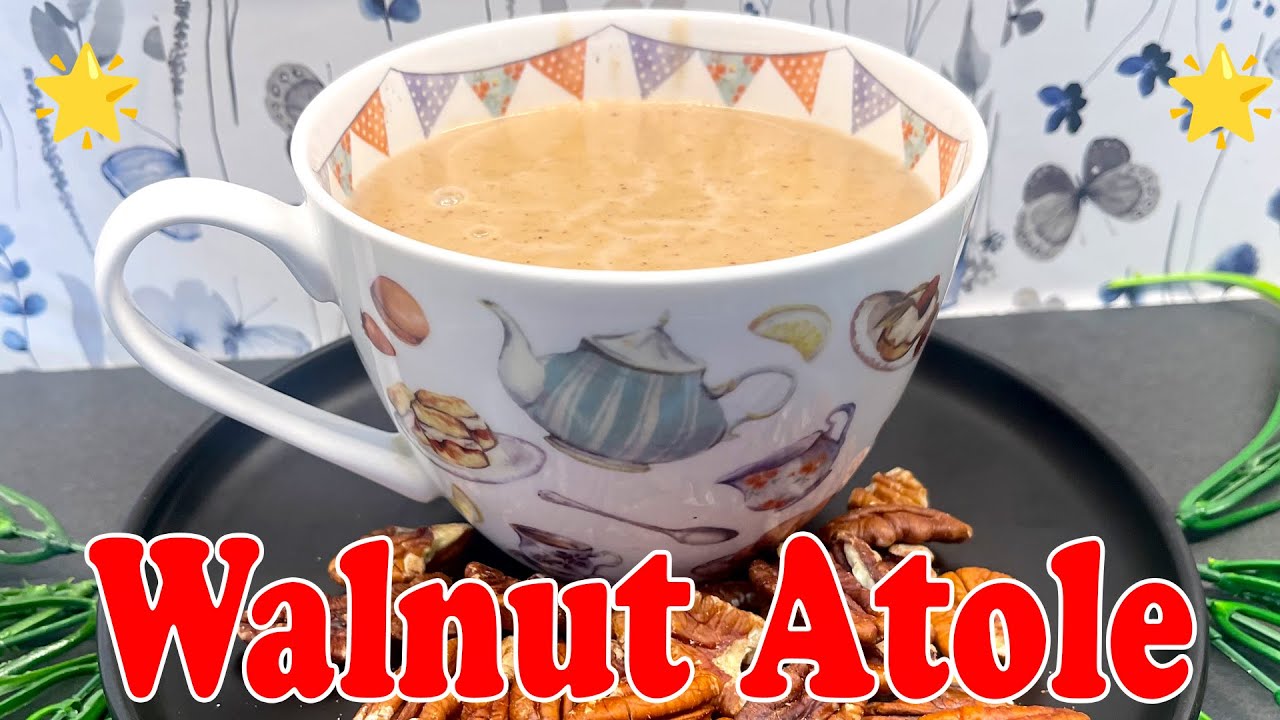 How to Make Walnut Atole 🎄 | Traditional Christmas Drink Recipe