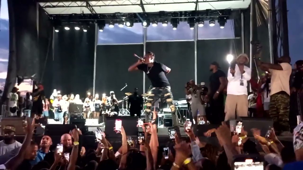 Skillibeng live performance @ Kingston Music Festival in Toronto Canada 2022