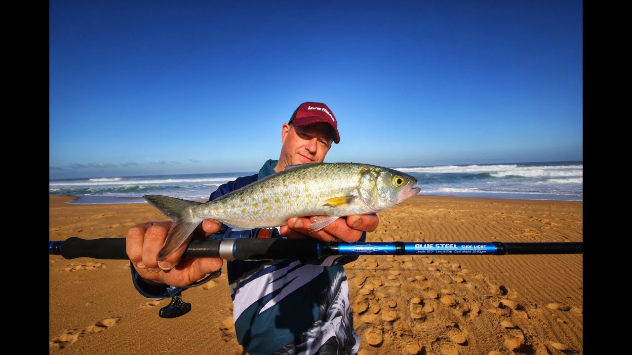 Surf Fishing Williamson's Beach for Australian Salmon