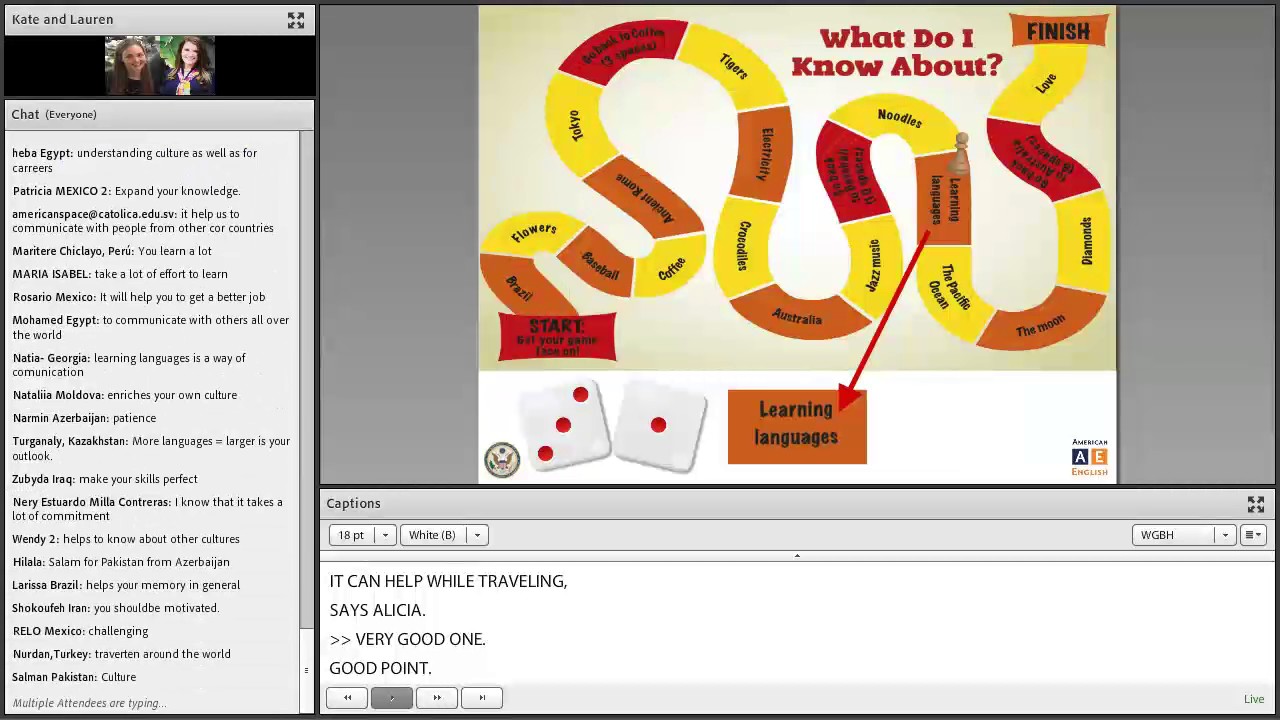 AE Webinar 5.1 -  Fun with Grammar: Bringing Language Learning to Life through Games