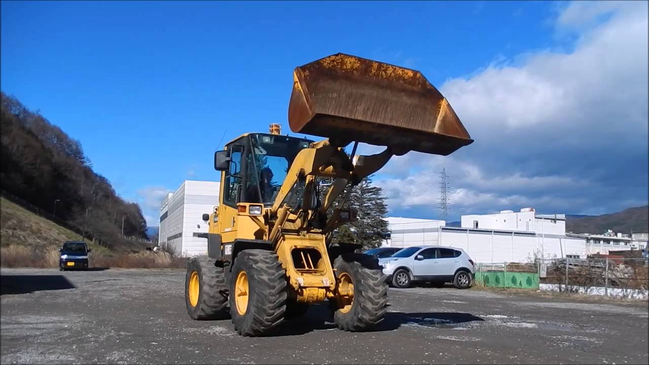 コマツ　WA80-3 運転してみた！　ホイルローダー　中古重機　買い取り