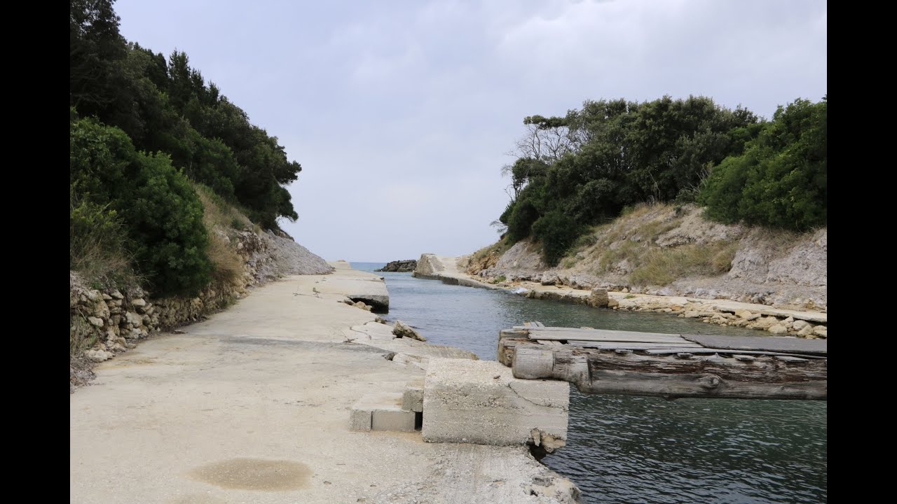 Wandern auf Korfu. Korission See 2020