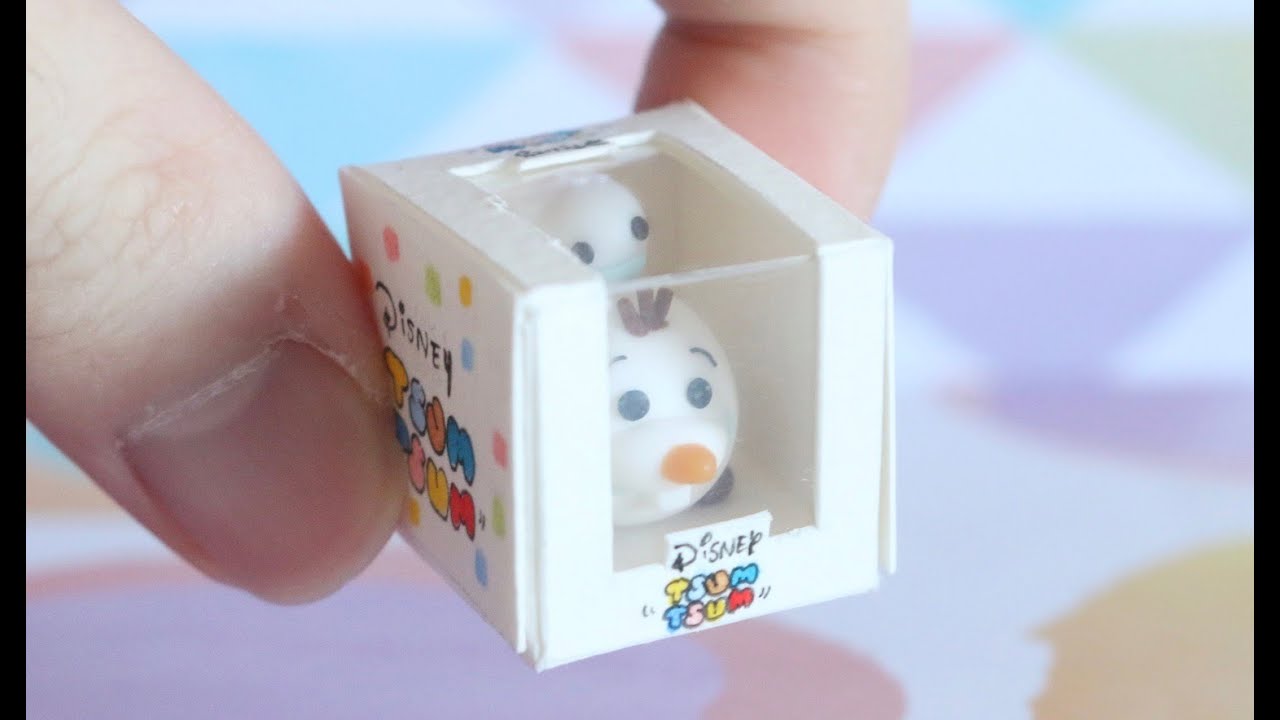 Miniature DIY Disney Tsum Tsum Monthly Subscription Box Tutorial January Edition