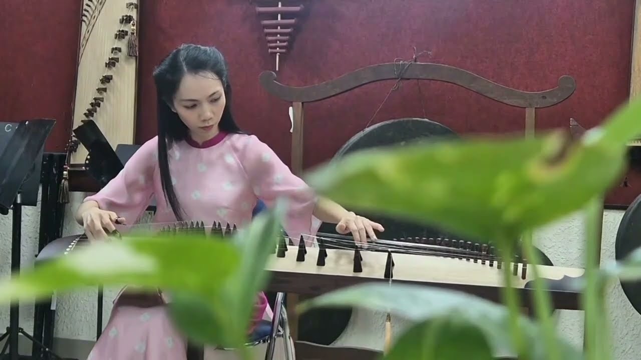 Khúc ngẫu hứng trên Hò Đồng Tháp - Đặng Kim Hiền | Đàn Tranh Hà An