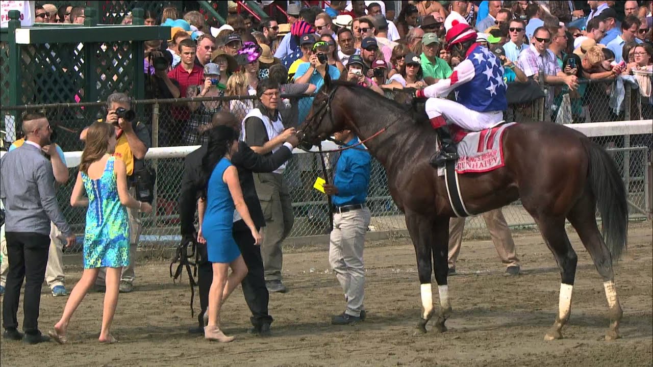 Runhappy wins the 2015 King's Bishop Stakes