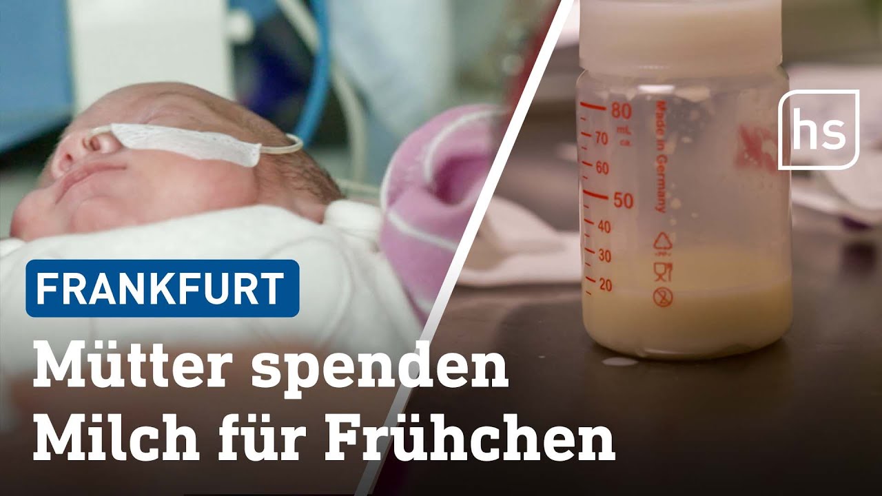 Gespendete Muttermilch kann Frühchen das Leben retten | hessenschau