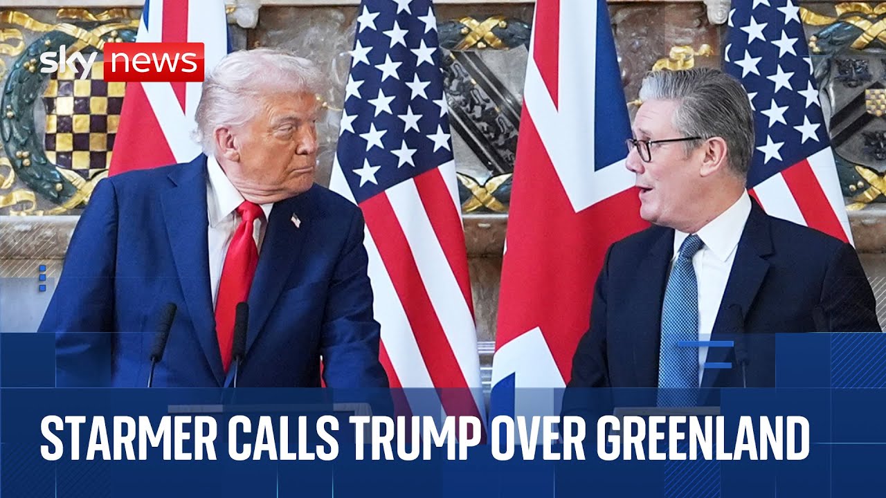 Sky News analysis | Keir Starmer stands up to Donald Trump over Greenland