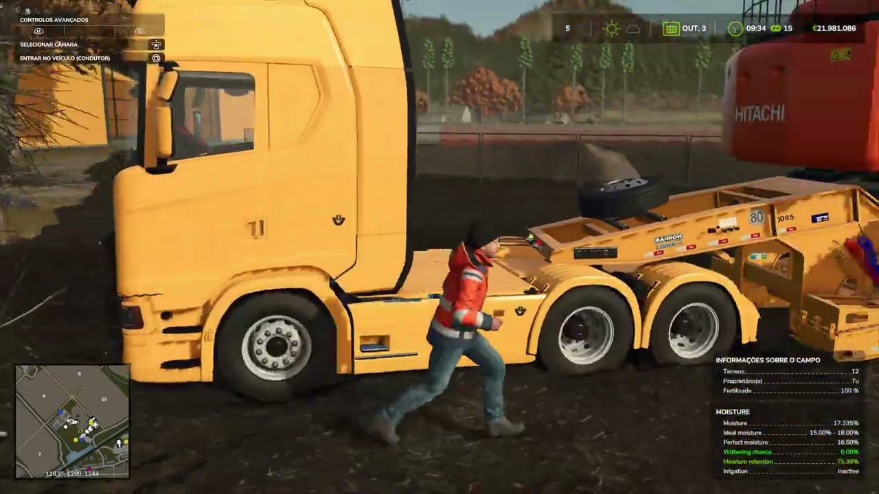 Farming Simulator 25  New Construction yard plus my logistics warehouse.