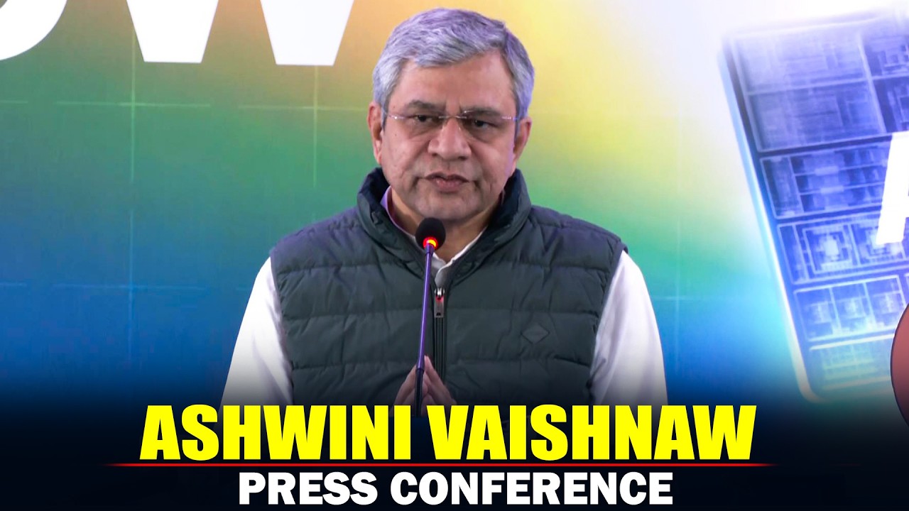 LIVE: Ashwini Vaishnaw speaks on  Qualcomm 2nm Chip | US-India Trade Deal |  Date Centers | AI