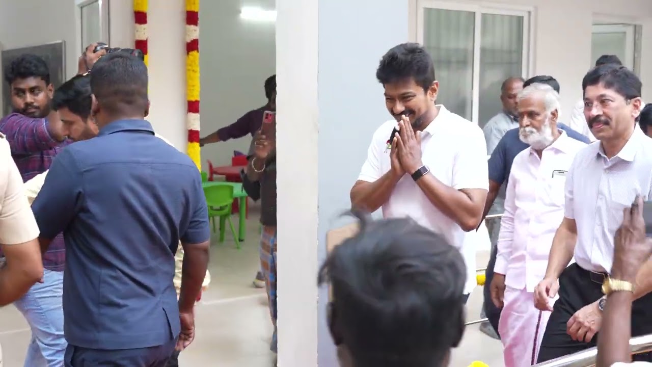 AC Bus Stop, முதலவர் படைப்பகம் | MK Stalin | Udhayanidhi | PK Sekar Babu | Chennai Harbour