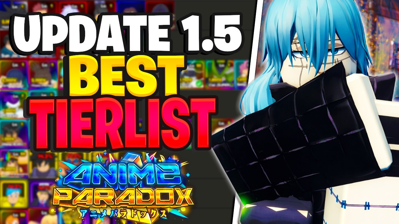 ЛУЧШЕЕ обновление 1.5 Jujutsu Kaisen PART 2 Tierlist для выпуска Anime Paradox!