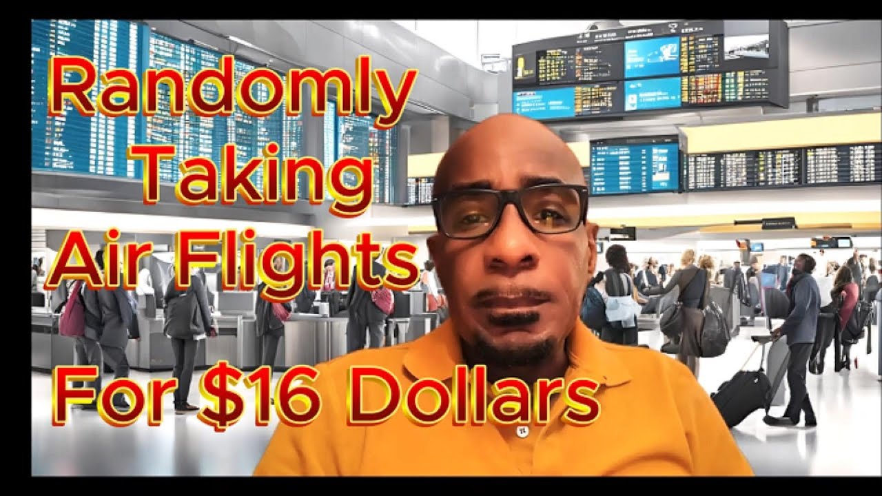 Randomly Taking Air Flights for $16 Dollars (Frontier Airlines Go Wild Pass)