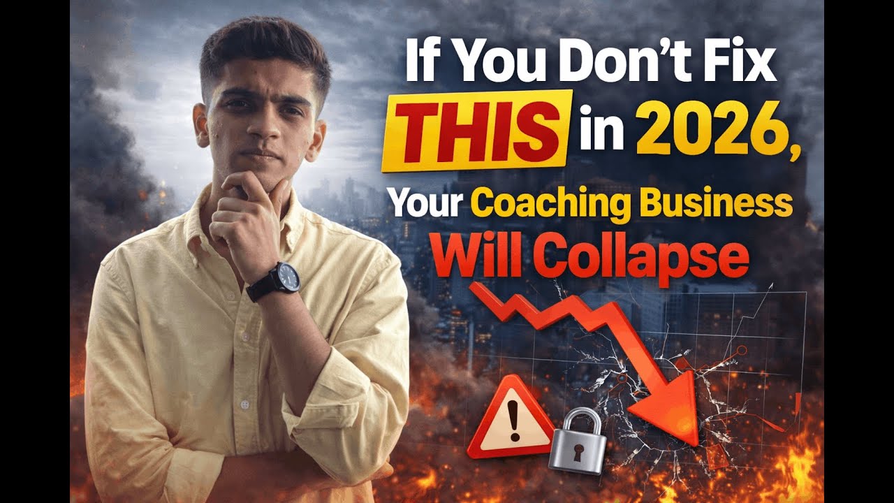 If You Don’t Fix THIS in 2026, Your Coaching Business Will Collapse