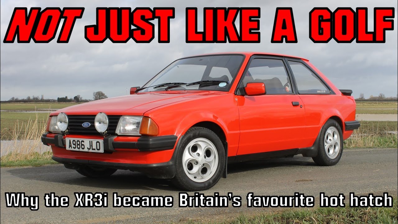 Ford Escort XR3i - NOT Just Like A Golf [Why The XR3 Was Britain's Favourite] (1984 XR3i Mk3)