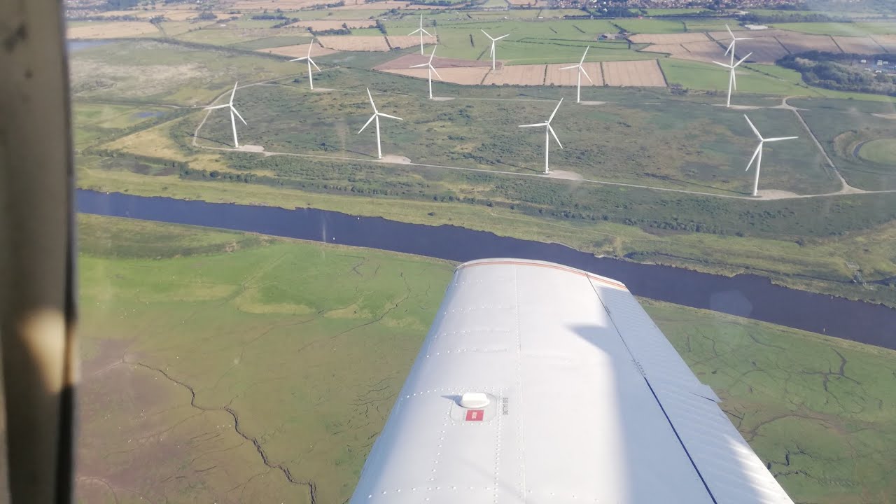 SOLO CIRCUIT CONSOLIDATION | Liverpool Airport | ATC Audio 09