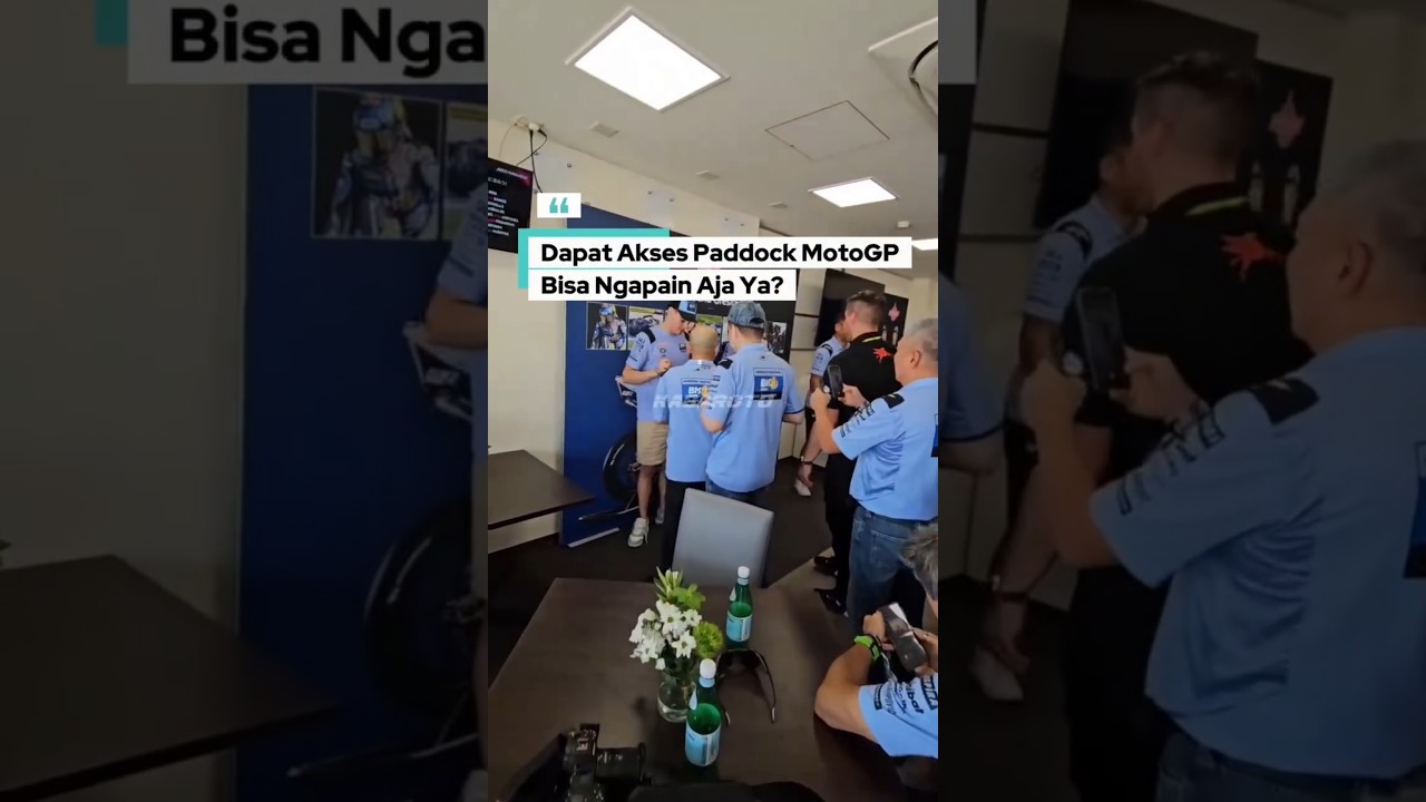 Ngintip Dapur MotoGP! KabarOto Keliling Paddock Motegi🔥 #motogp25 #marcmarquez  #gresiniracing