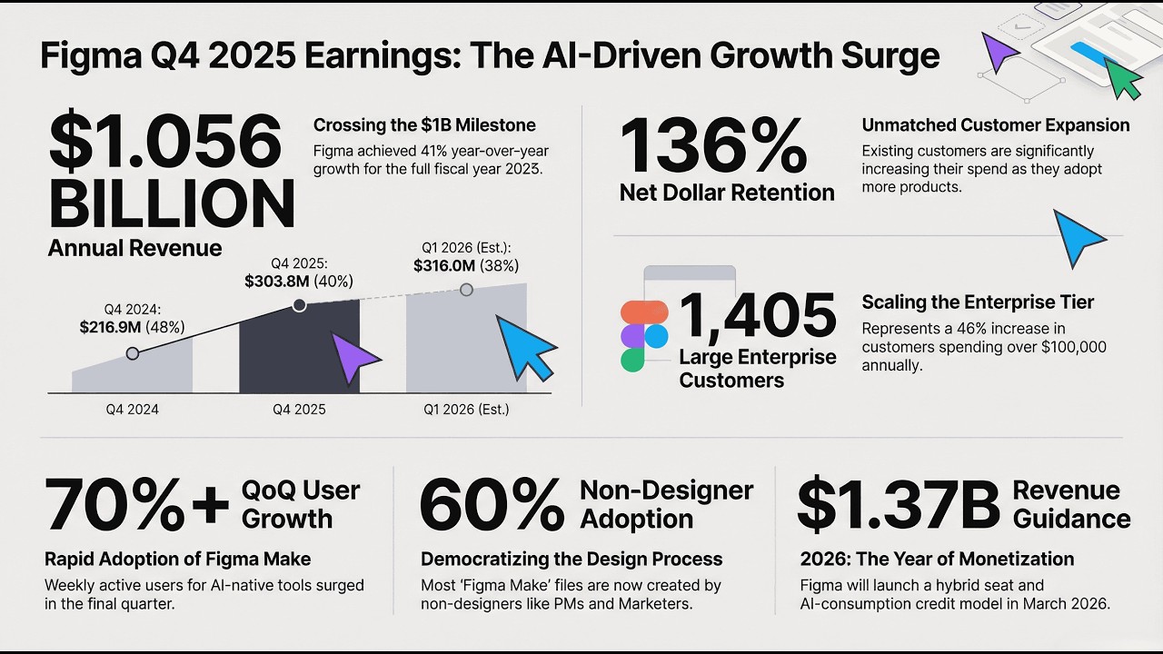 Deep Dive Figma (FIG) Q42025 Earnings Breakdown: Hypergrowth, AI Risks, & Is It Overvalued?