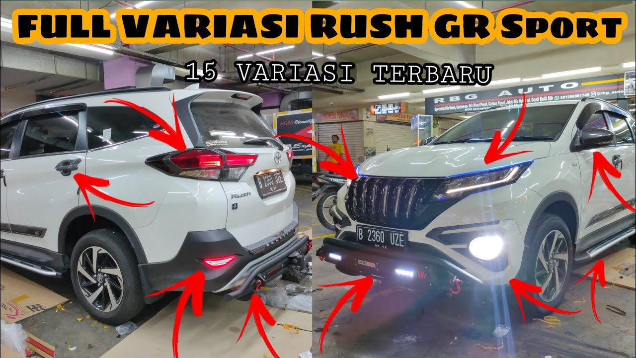 ПОЛНЫЕ ВАРИАЦИИ НОВОЙ RUSH GR SPORT