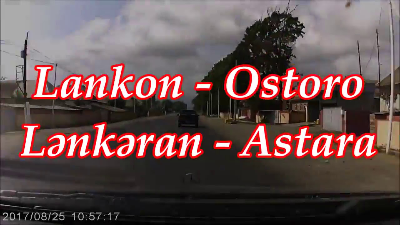 Lənkərandan Astaraya səyahət (əsas yolla)
