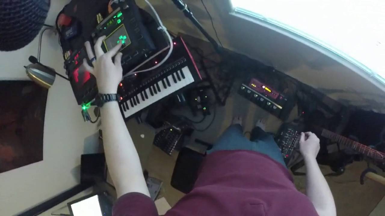 Motion Censor-Original Cello Loop Pedal Song W/GoPro