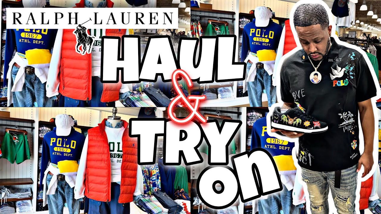POLO RALPH LAUREN FACTORY OUTLET SHOPPING | SHOP WITH ME‼️ (MENS & MENS BIG & TALL)