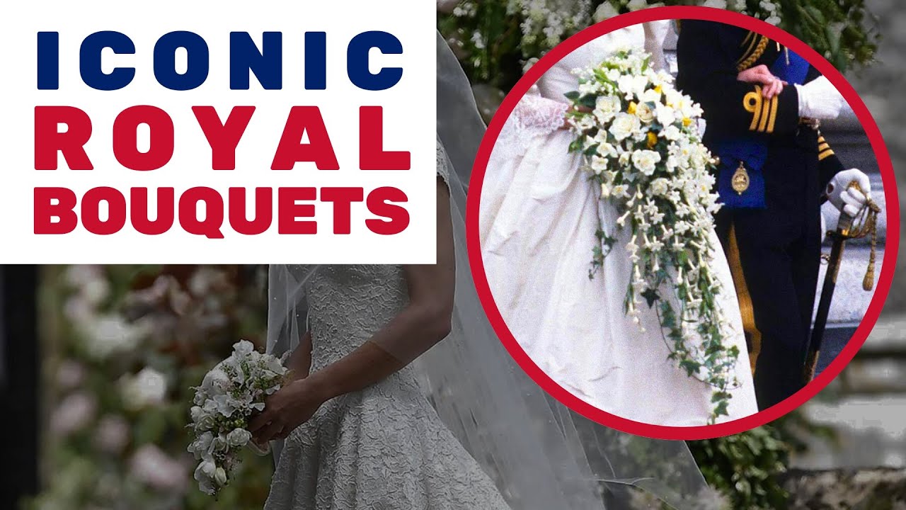 Royal Wedding Flowers Compared: Diana, Kate Middleton, Meghan Markle & More