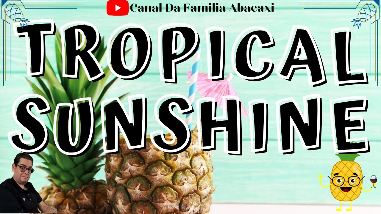 🌞 Tropical Sunshine: o drink autoral do Vida com Ballantine’s Sunshine que é puro verão no copo! 🍊🍍