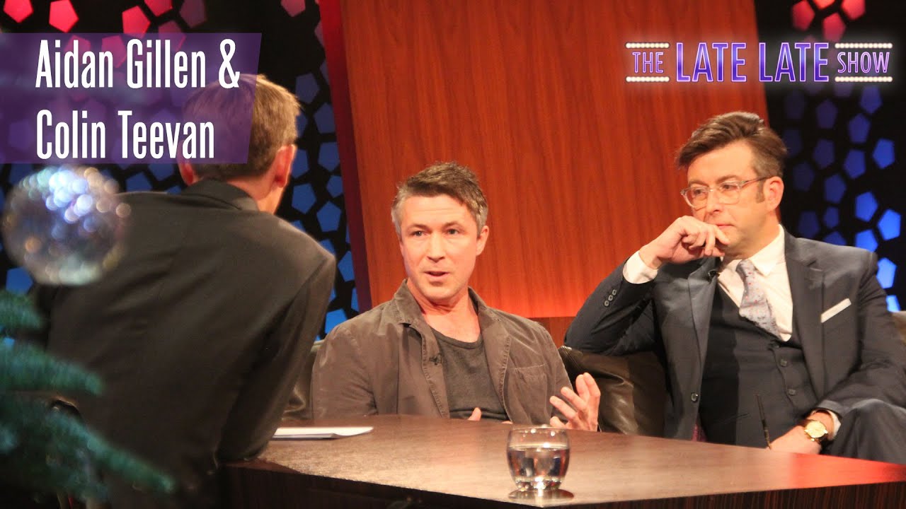Aidan Gillen and Colin Teevan talk about 'Charlie' | The Late Late Show | RTÉ One