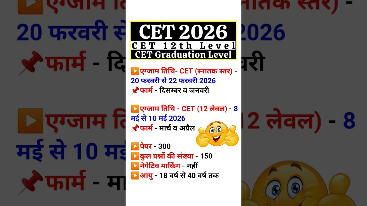 Rajasthan cet Form date 2025 || Rajasthan cet 12 Level syllabus 2025 #cet2025 #cet2026 #cetExam