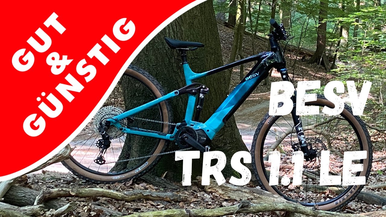 Das Beste für dein Budget: Besv TRS 1.1 LE E-MTB im Test - Qualität und Preis-Leistung unter 6000 €.
