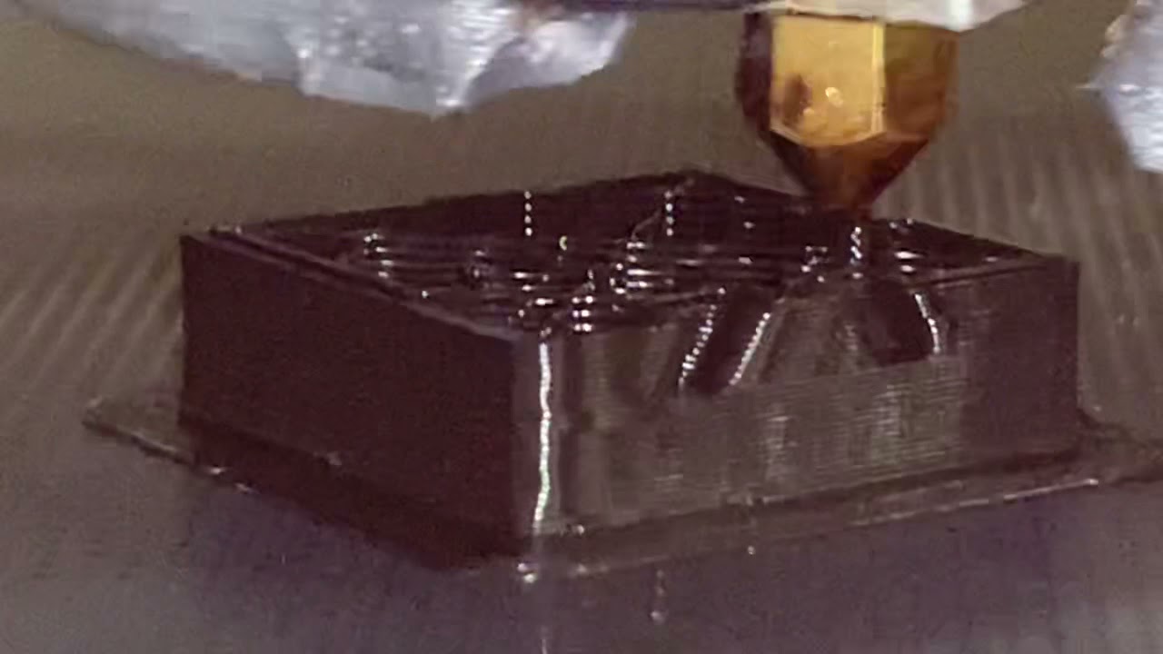 Flsun Q5 Delta Printing @ 200mm/s with only firmware modifications.