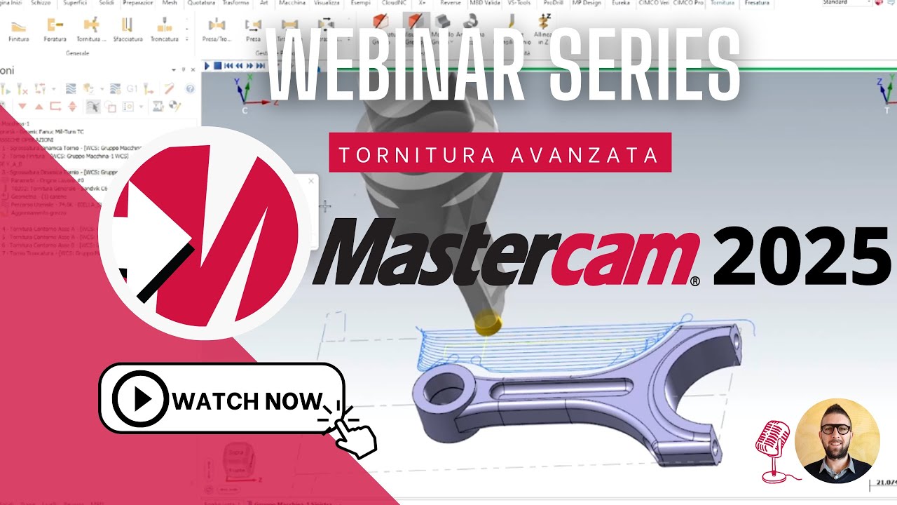 Tornitura Avanzata e Ambiente Macchina | WEBINAR