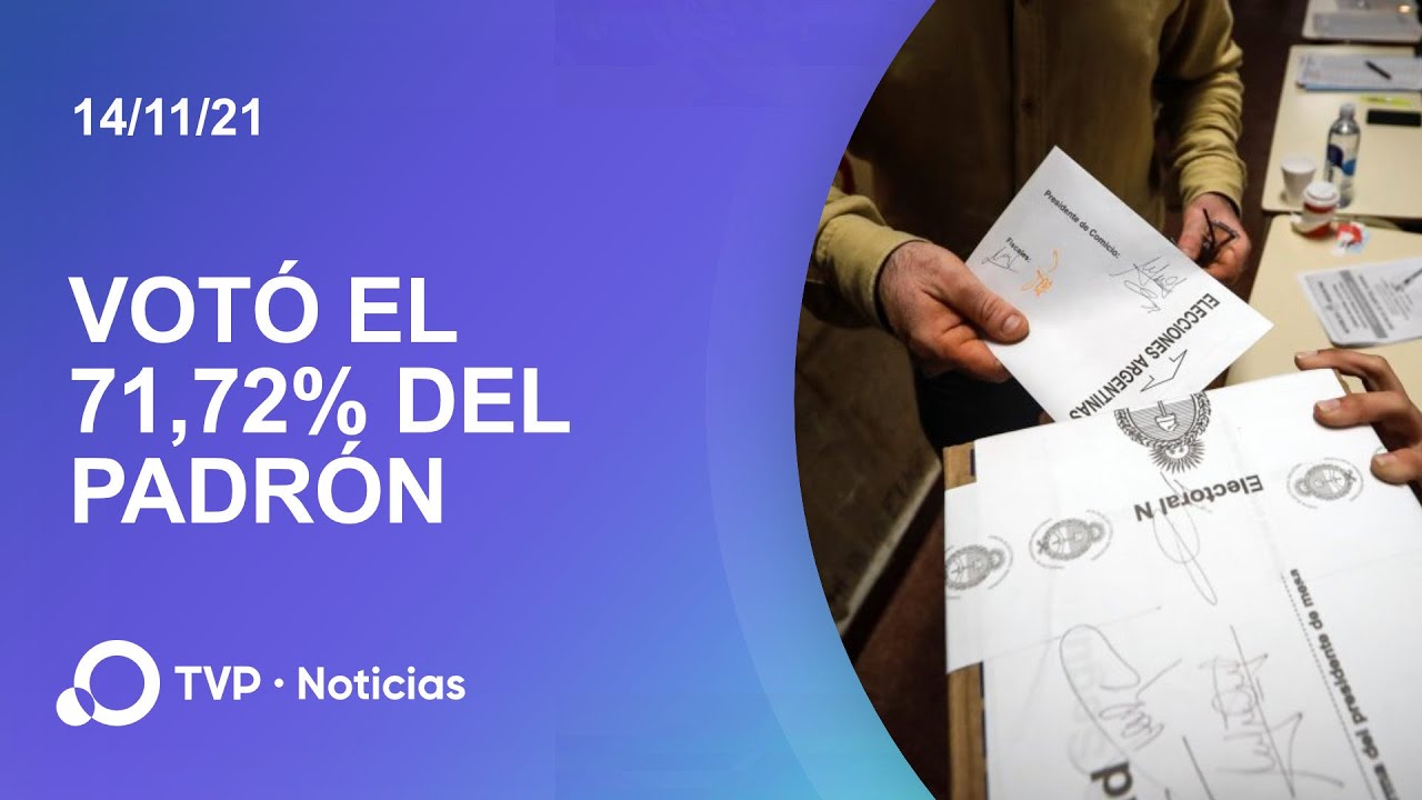 Centro de c&oacute;mputos: vot&oacute; el 71% del padr&oacute;n