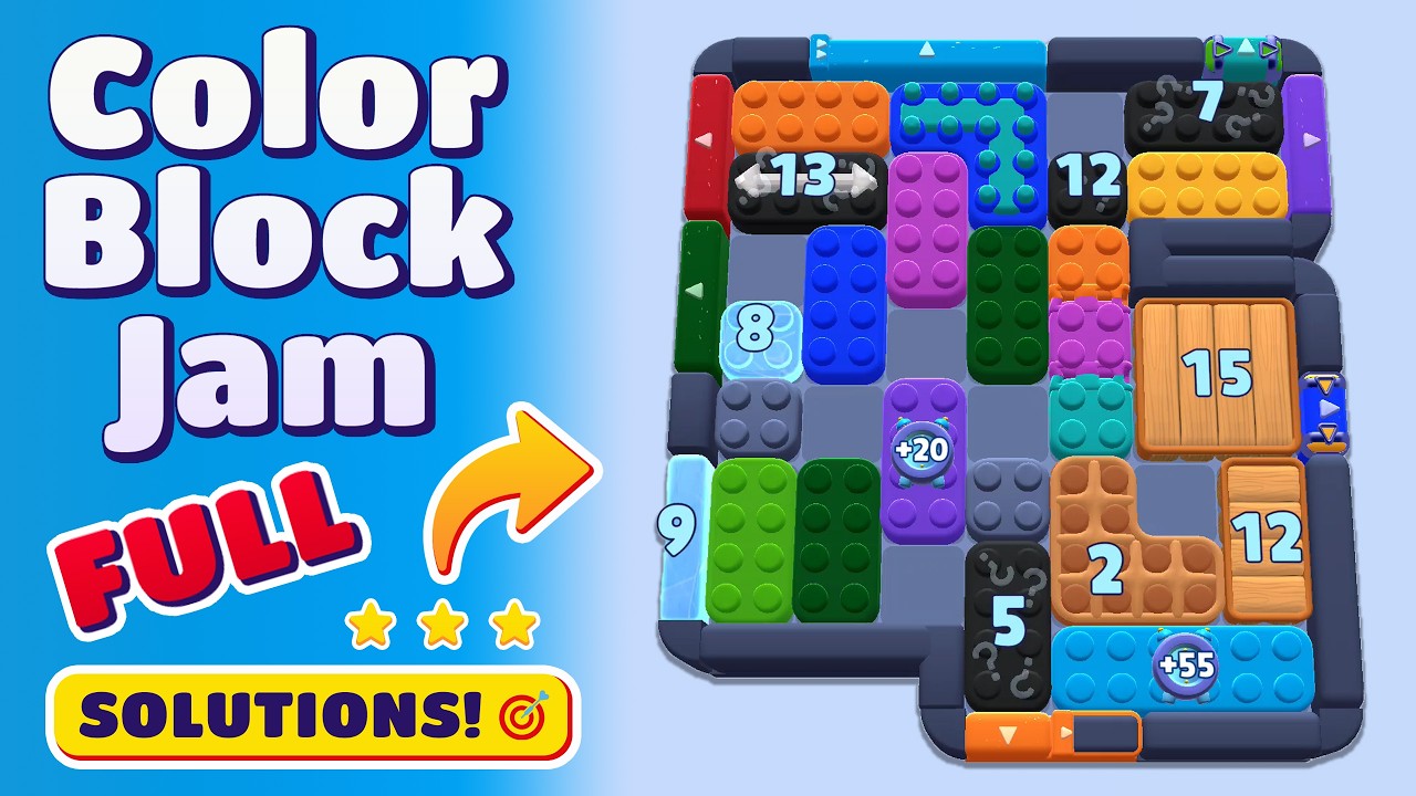 Color Block Jam Level 1374 (1375) | Complete Walkthrough & Solutions! 🎯