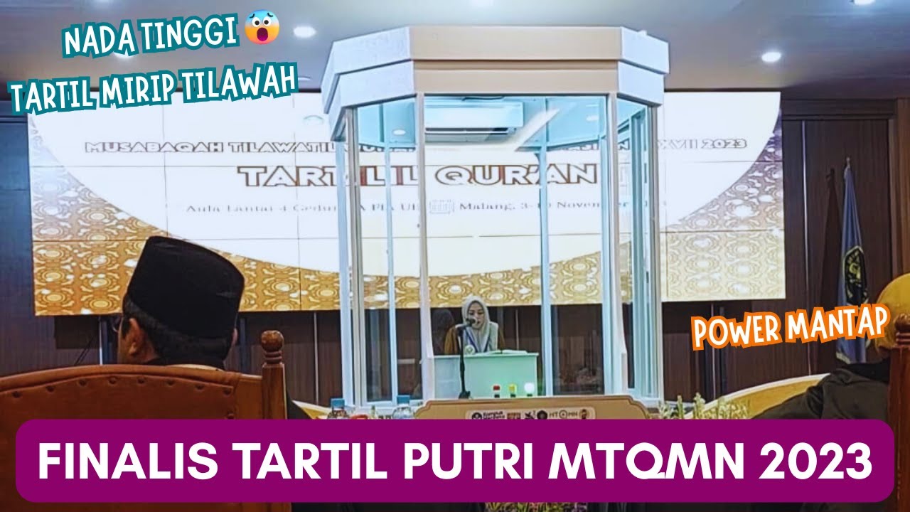 FINALIS TARTIL QURAN PUTRI (QS HUD: 69) MTQMN 2023 DI UNIVERSITAS BRAWIJAYA #mtq #mahasiswa