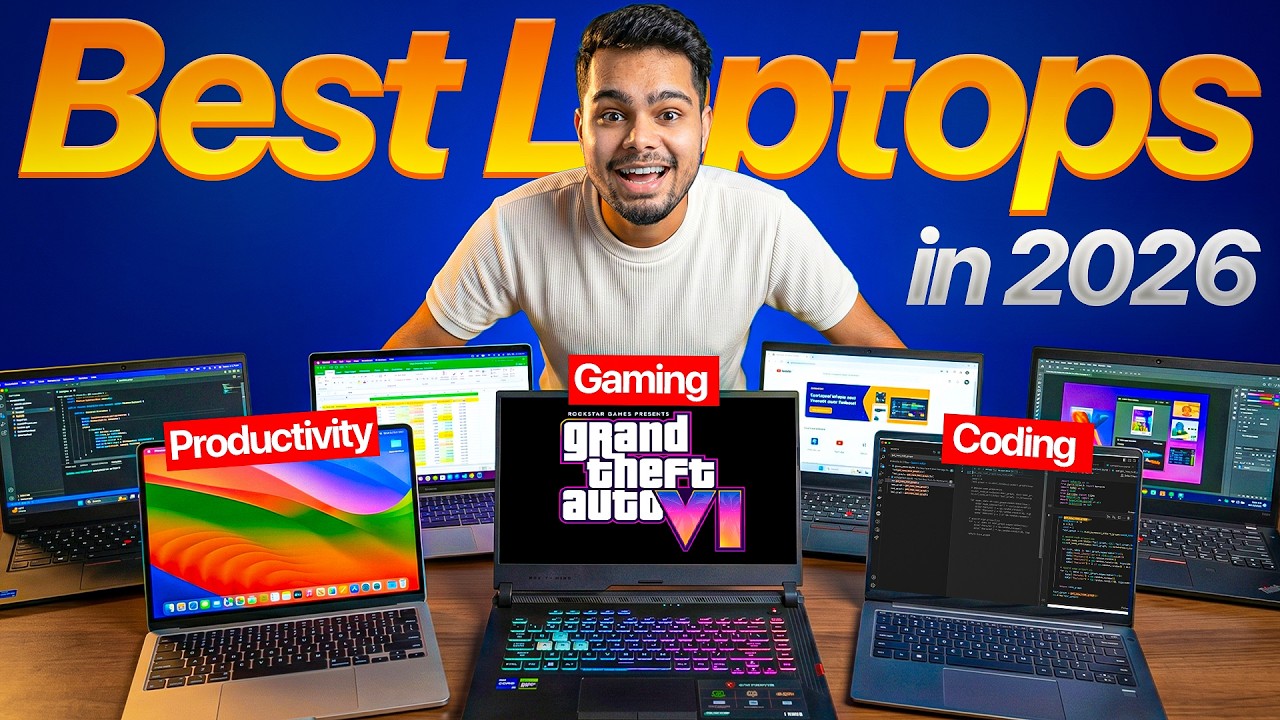 Best Laptops to Buy in 2026 (₹35K to ₹1.5 Lakh) | Complete Buying Guide