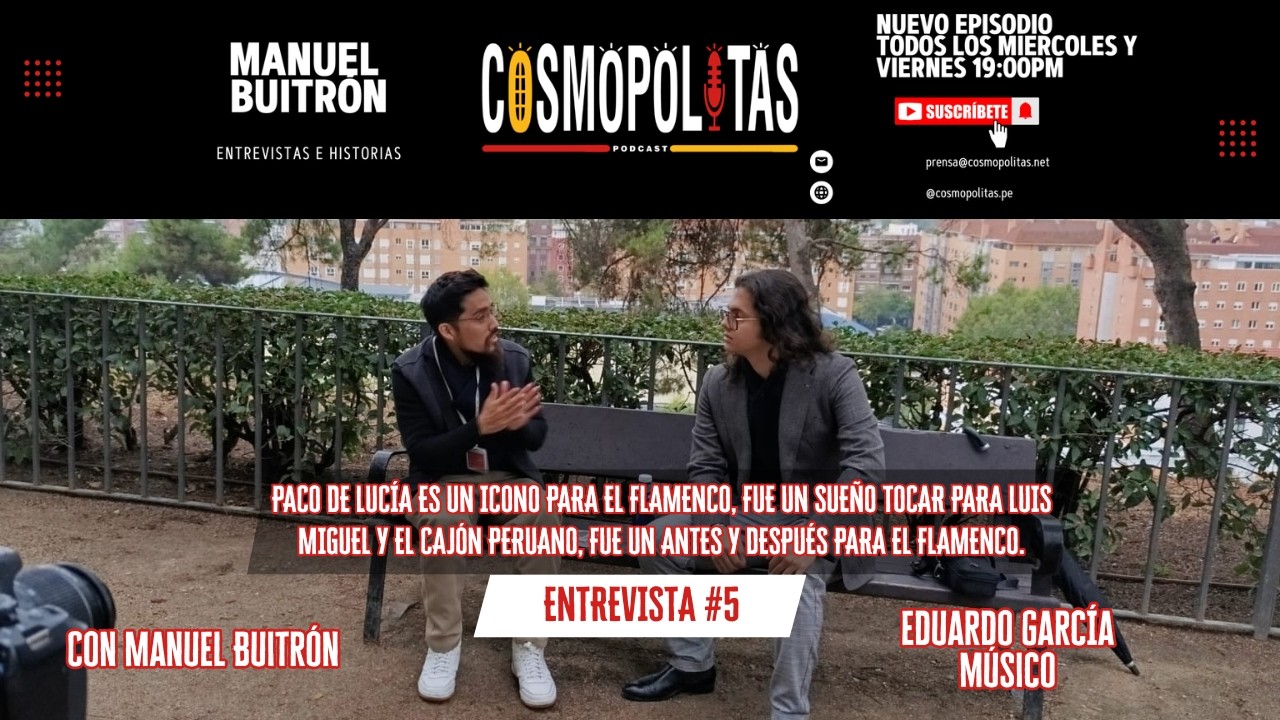Paco de Lucía es un icono para el flamenco l Eduardo García🇪🇸 [TEMPORADA 1]