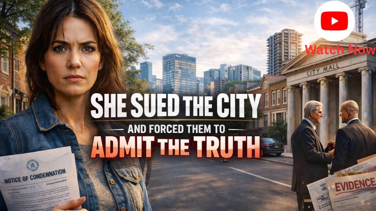 SHE SUED THE CITY AND FORCED THEM TO ADMIT THE TRUTH