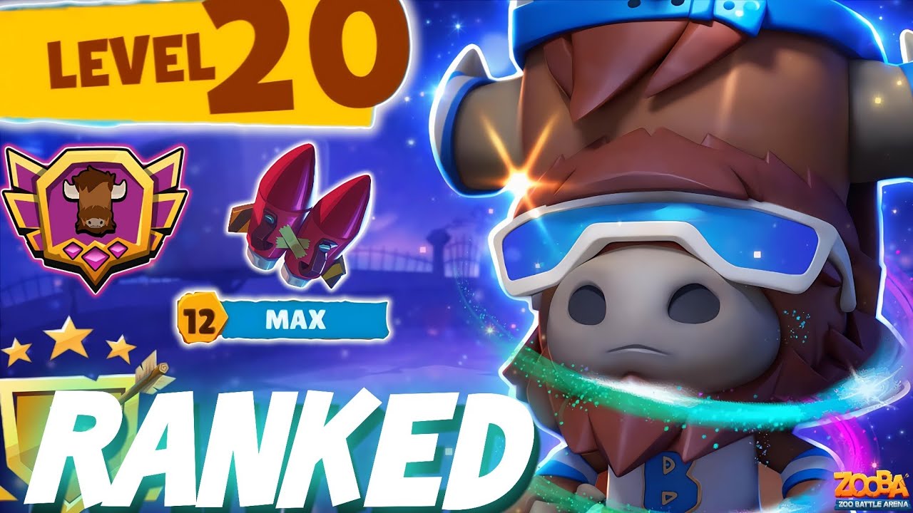 Buck With Rockets Becomes UNSTOPPABLE IN SOLO! | TheOne Gaming | Zooba Maxed Level 20 Gameplay | 