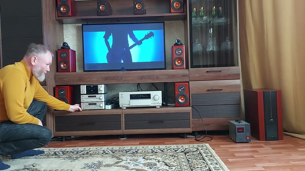 Ресивер JVC-RX-DP10RSL и супер твитер ST-10 Алексаудио