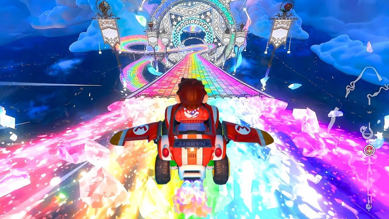 Mario vs Rainbow Road – The Ultimate 150cc Online Challenge!