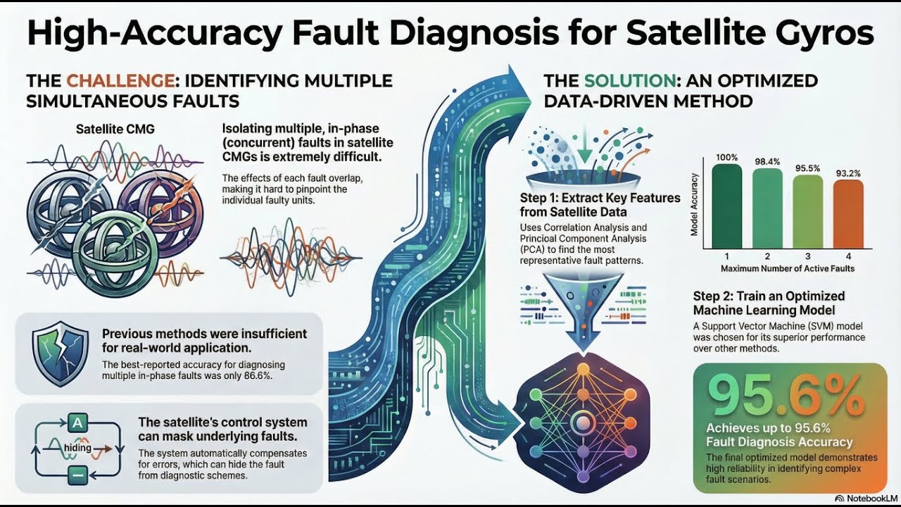 J016: Data-Driven Fault Diagnosis for Satellite CMG Assembly with Multiple In-Phase Faults