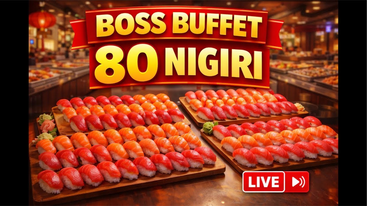 BigM TV BOSS BUFFET 80 Nigiri