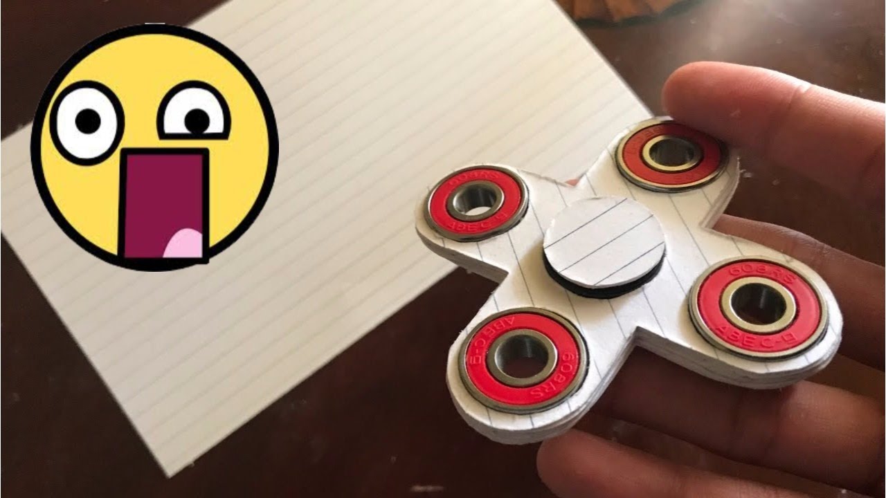 TOP 5 Fidget Spinner HECHOS EN CASA, LOS MEJORES FIDGET SPINNER (Caseros)