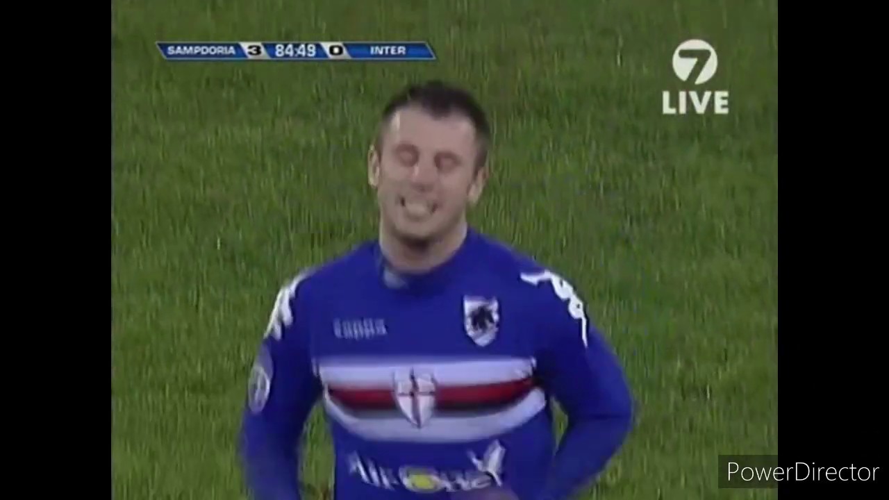 Antonio Cassano vs Inter Milan 2009 Coppa Italia Semi Final
