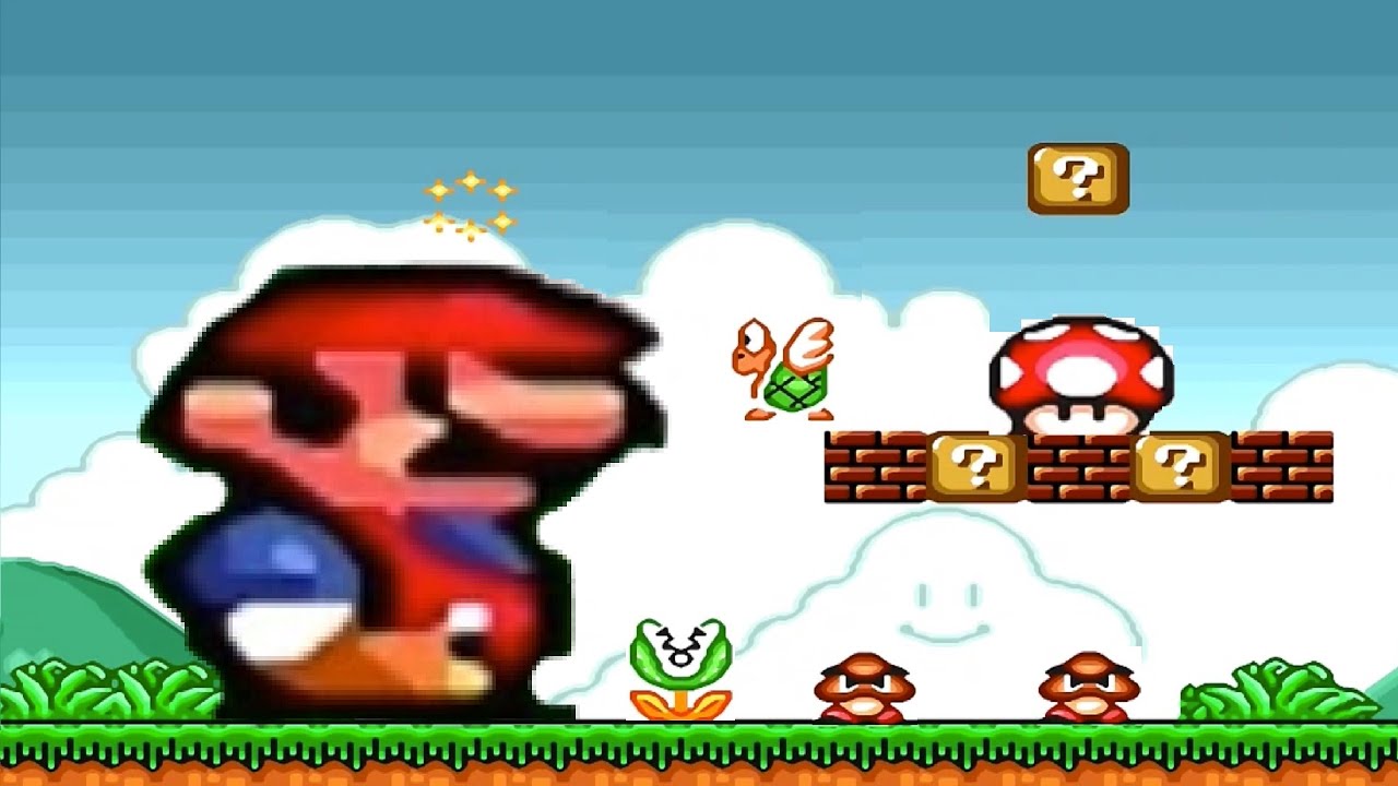 Super Mario All Stars HD: Super Mario Bros 1: GOD MODE
